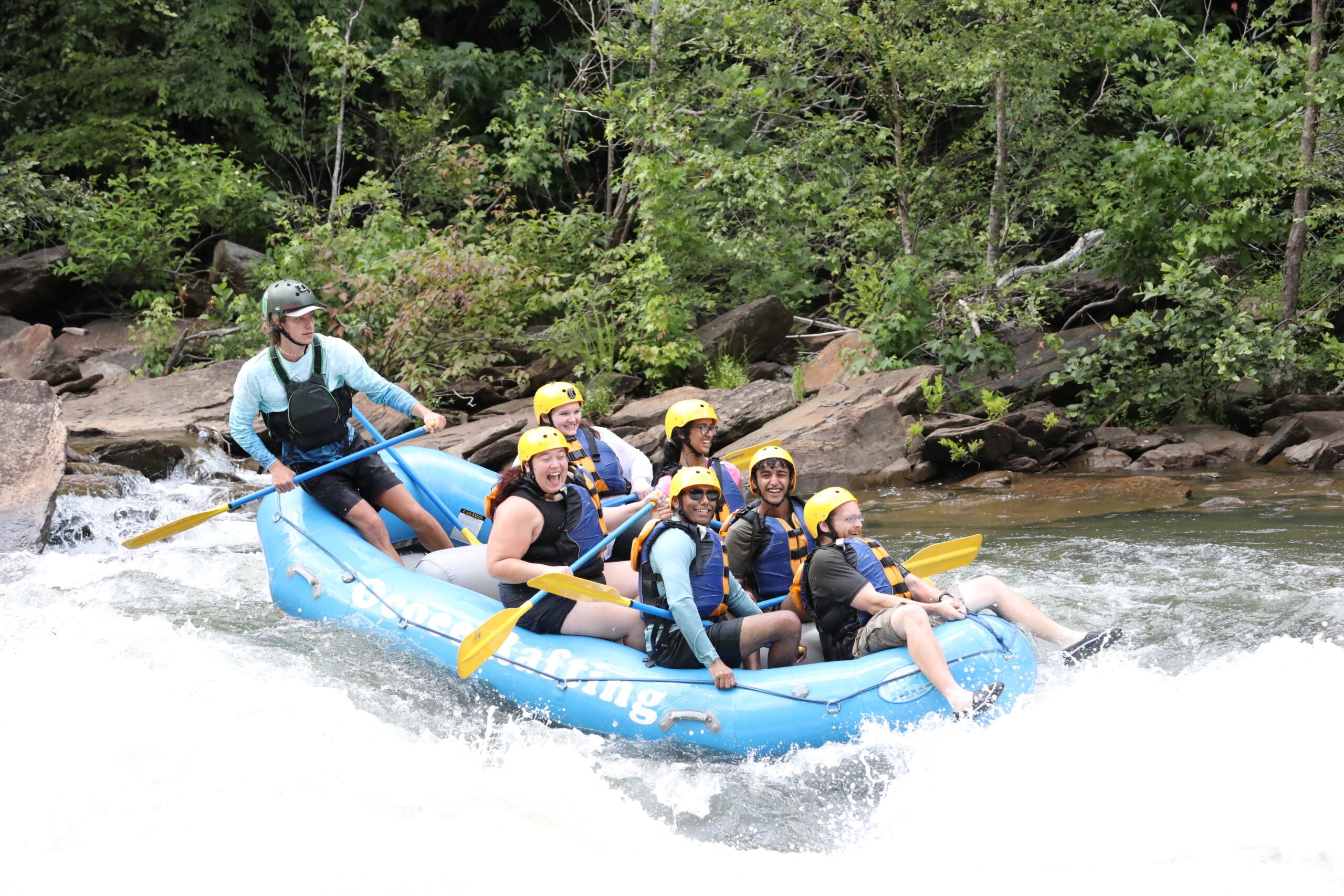 Photo of Rafting the Rapids with Michael and Kate