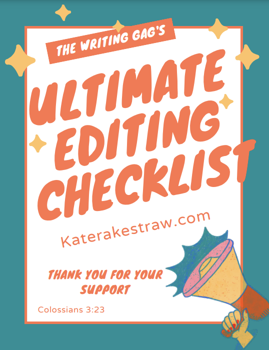 The Ultimate Editing Checklist Freebie