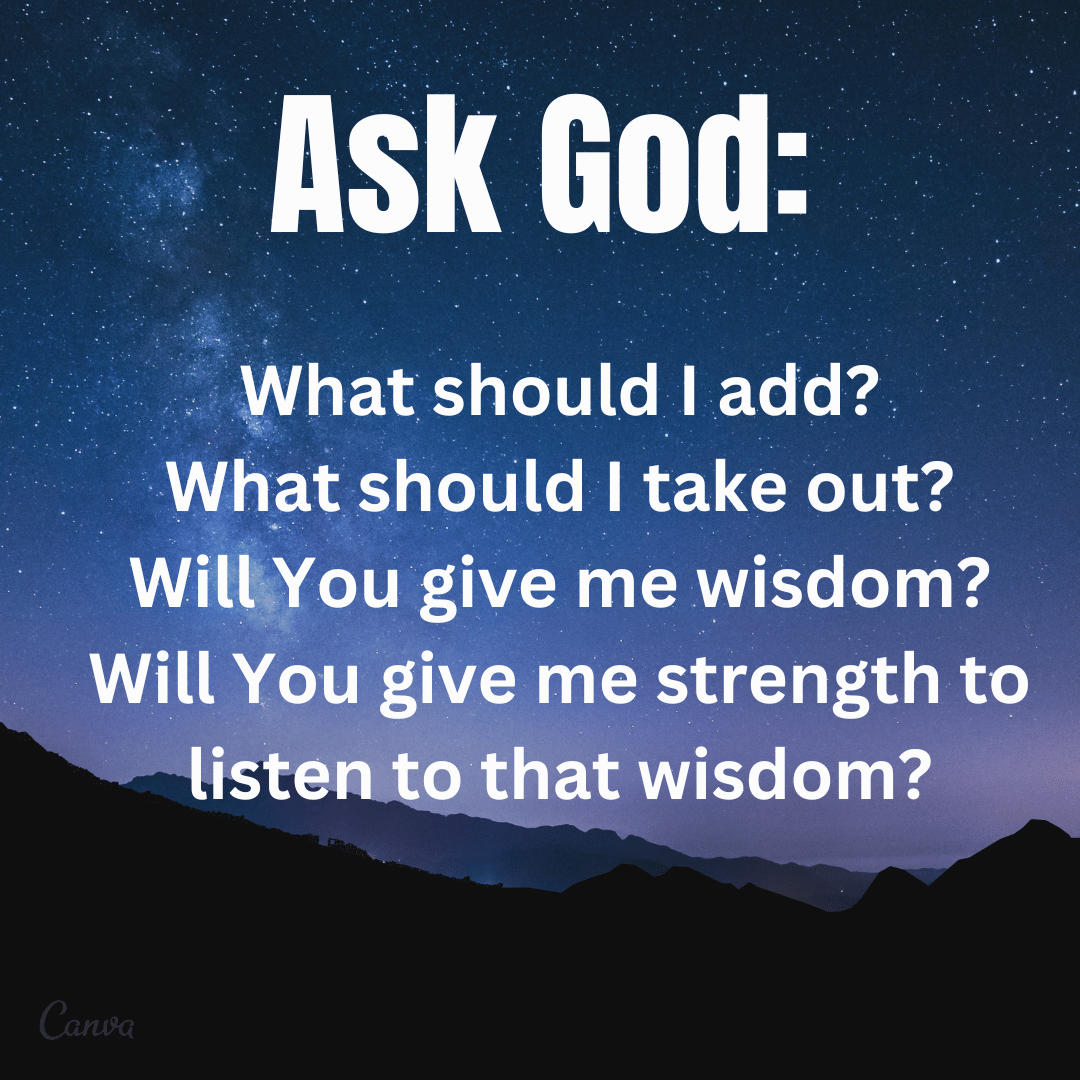 How to Put God first in your writing questions
