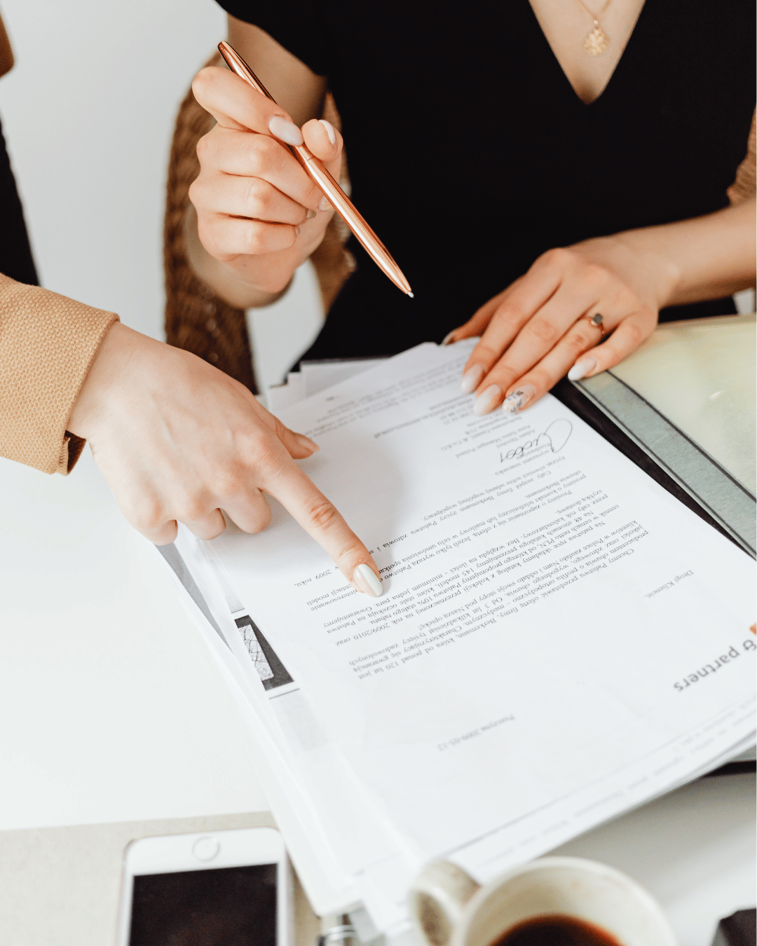 Accountability partners helping each other at kate rakestraw consultants